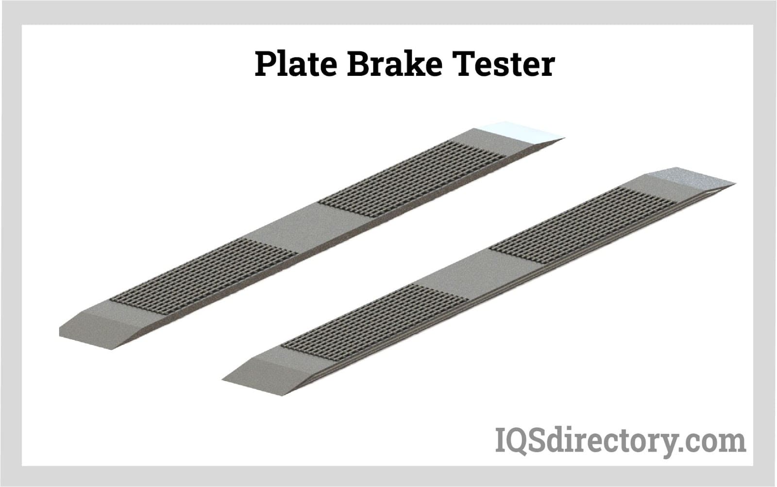 Plate Brake Tester